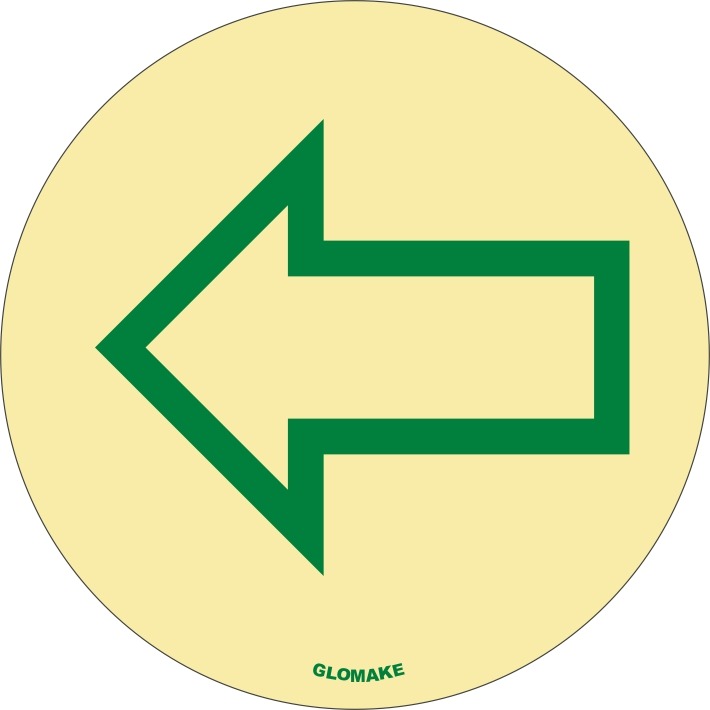 DIRECTIONAL ARROW LEFT
 (GR 16)